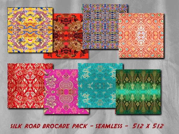 AA's Textures - Silk Road Brocade