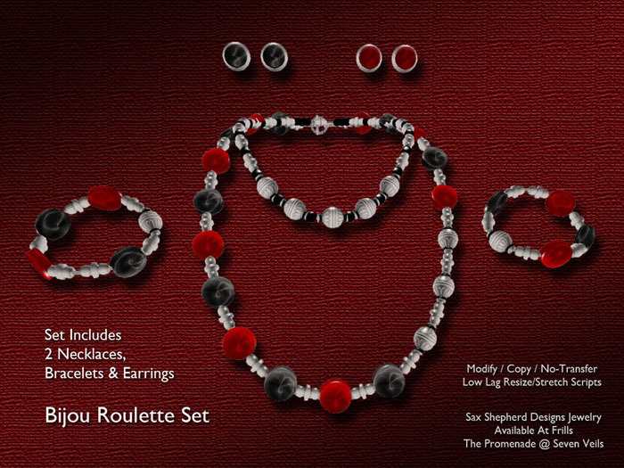 !SSD ~ Frills ~ Bijou Roulette Jewelry Set