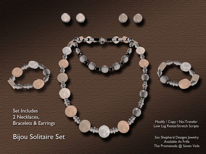 !SSD ~ Frills ~ Bijou Solitaire Jewelry Set