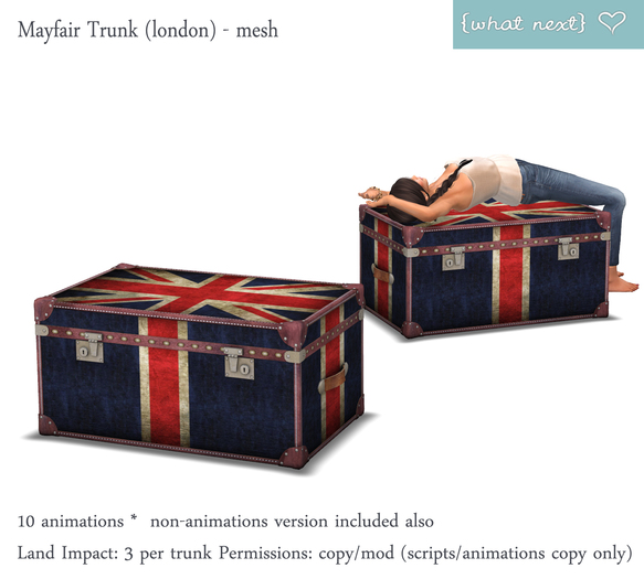 {what next}Mayfair Trunk (london) 