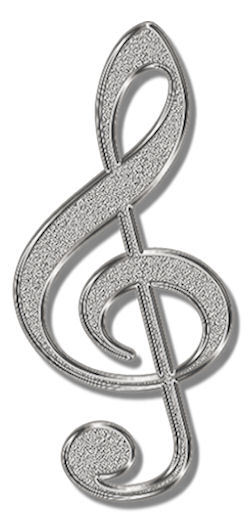 Music Note Silver 3