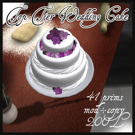 Top Tier Wedding Cake - Partnership