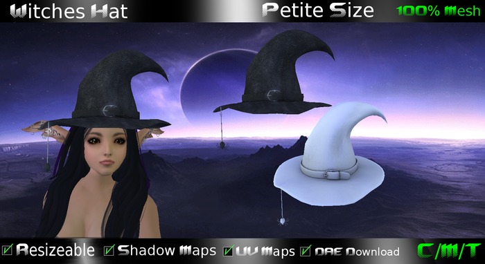 EVO - Witches Hat (Petite) Boxed 