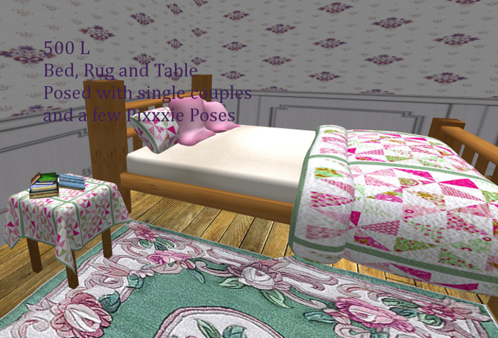 Boxed Bedroom Pink Patchwork