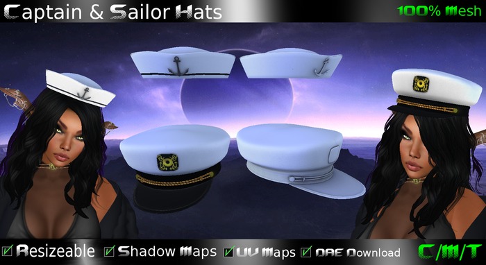 EVO - Captain & Sailor Hat Boxed