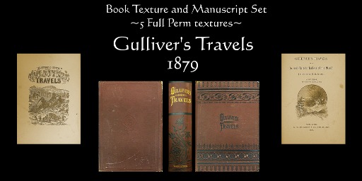 MD Gulliver's Travels 1879 texture set (Boxed)