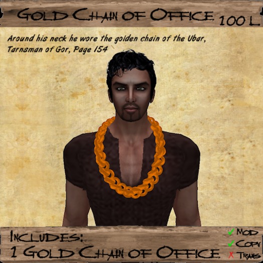 Chain of Office - Gold