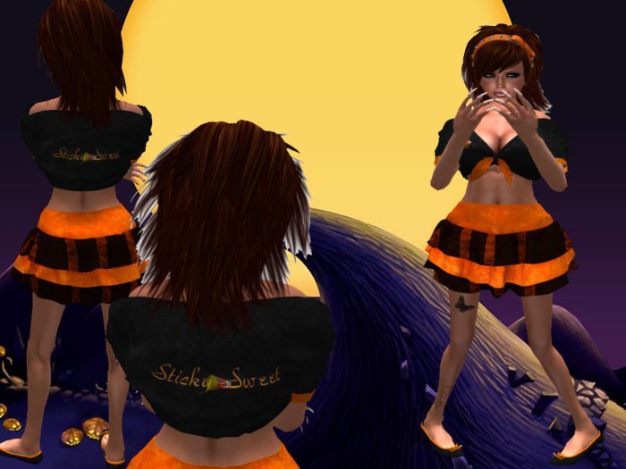 Fook N'a Sticky Sweet Halloween Outfit