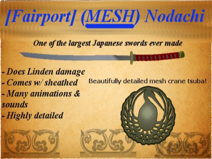 [Fairport] Nodachi