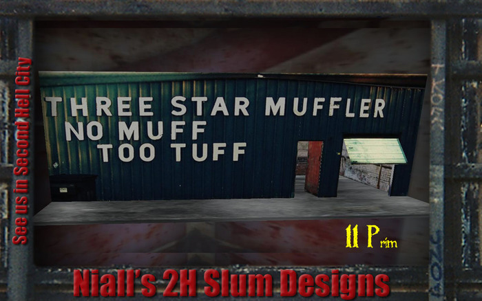 2H Building - Three Star Muffler (30x15x10)