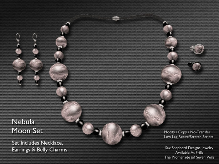 !SSD ~ Frills ~ Nebula Jewelry Set (Moon)