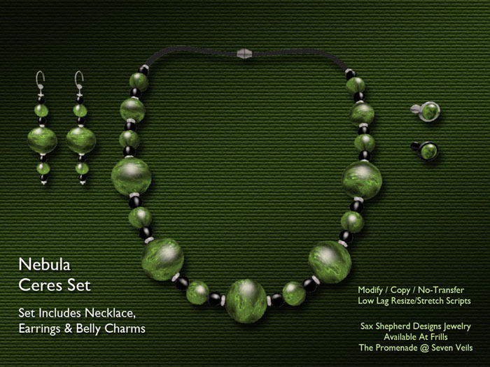 !SSD ~ Frills ~ Nebula Jewelry Set (Ceres)