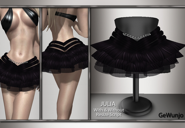 GeWunjo : JULIA purple skirt