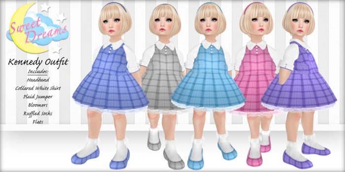 Sweet Dreams - Kennedy Outfit - Light Blue