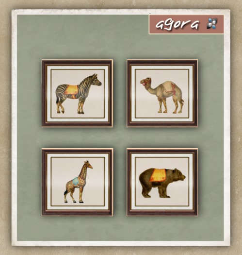 Agora - circus animal print