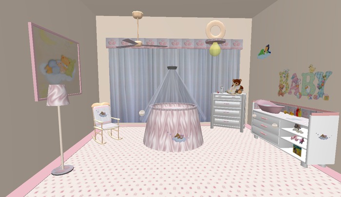 Sweet  pink room  single