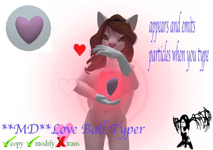 **MD**Love Ball Typer(boxed)