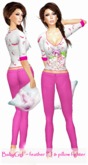 BabyGirl ~ Feather PJ & pillow fighter*