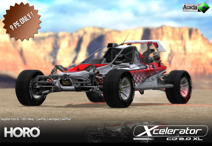 Horo - SupermotoXL : Xcelerator CD 2.0 XL - RTR (9 Land Impact only!)