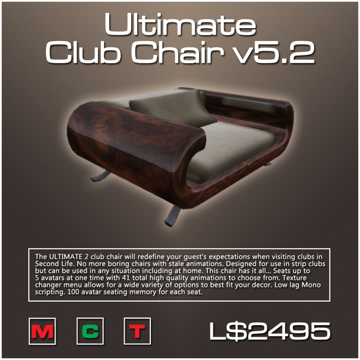 Multi-Sit Club / Lapdance Chair v5.2 (Copy Version)