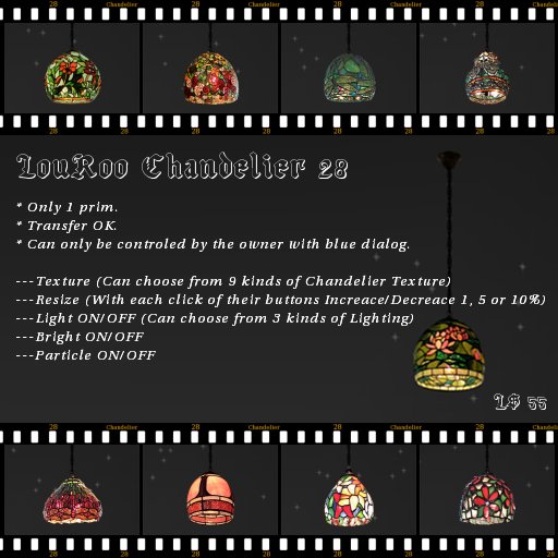 LouRoo Chandelier 28 BOX