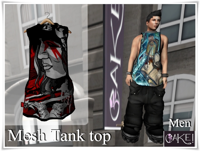 [>CaKe!!<]]-Mesh Tank Top-#10