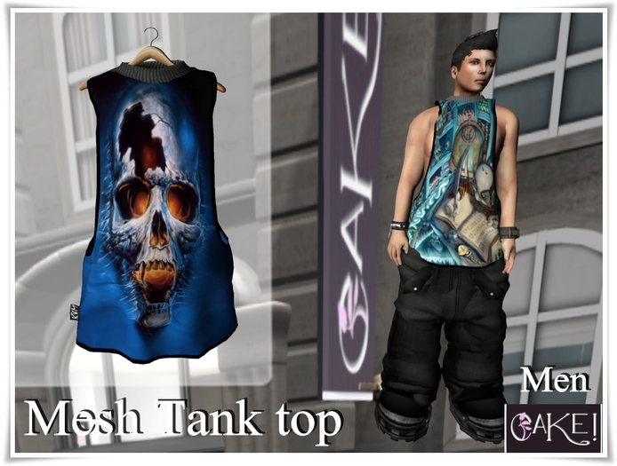 [>CaKe!!<]]-Mesh Tank Top-#8