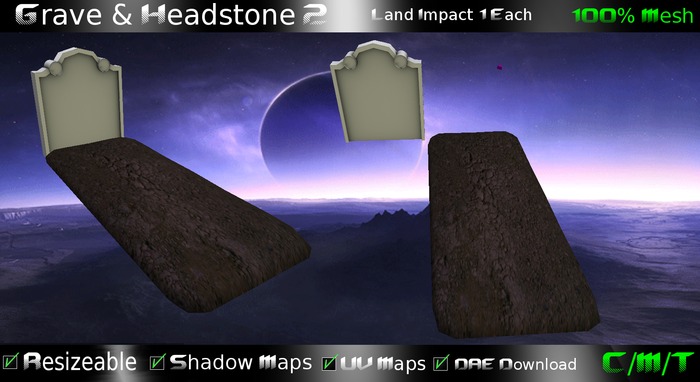 EVO - Headstone & Mound 2 Boxed  