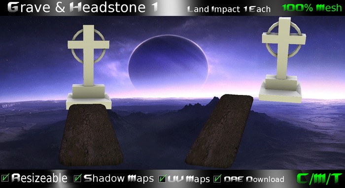 EVO - Headstone & Mound 1 Boxed 