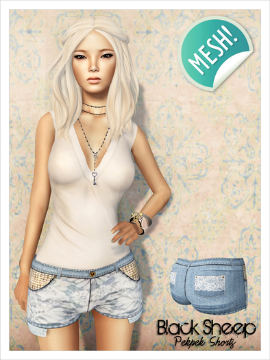 [BS] Pek Shorts - Lace