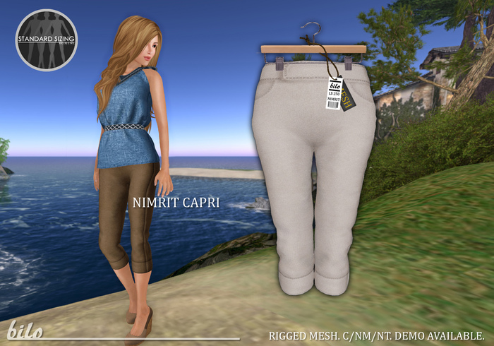 Bilo- Nimrit Capri (Cream) Full Mesh