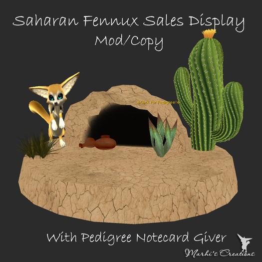 NEW!! Saharan Fennux Sales Display