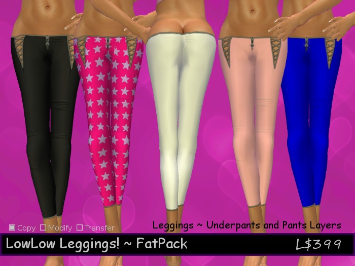 *LF*Low Low Leggings (FatPack)