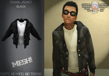 [UnderDogs] - Crook Jacket/Shirt - Black - MESH