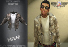 [UnderDogs] - Camo Jacket/Shirt - Desert Digi - MESH