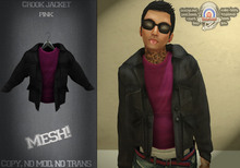 [UnderDogs] - Crook Jacket/Shirt  Mesh - Pinkness 