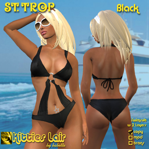 *KL* St Trop 02 Black