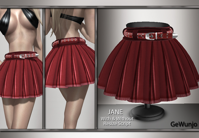 GeWunjo : JANE rosa skirt