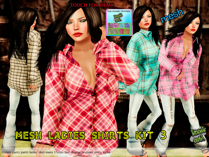 ..::Knockout!..:: MENS LADIES SHIRT KIT 3 