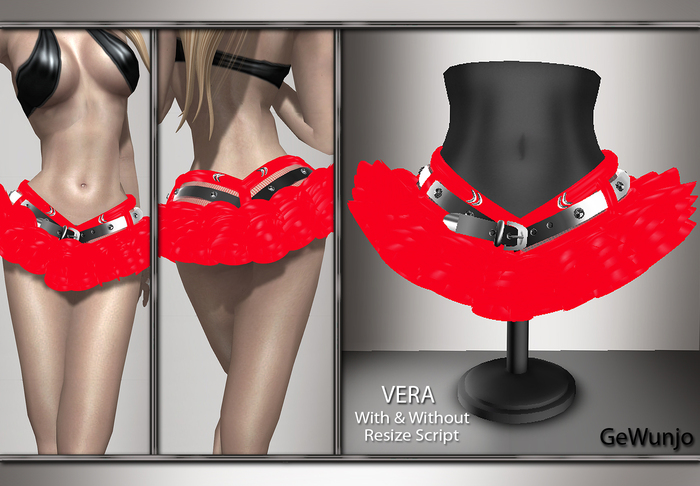 GeWunjo : VERA pink skirt