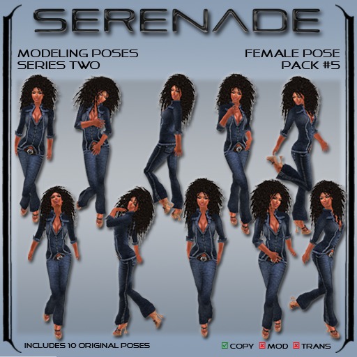 SERENADE FMP3 - S2 Pose Pack