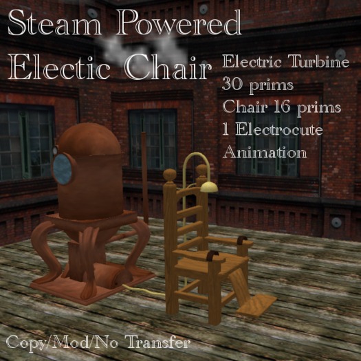 Steam Powered Electric Chair