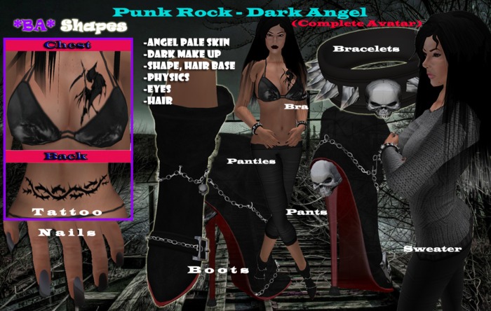 *BA* Punk Rock - Dark Angel (Complete Avatar)