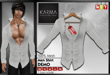 Karma - DEMO - Mesh Men Shirt - 5 Sizes include