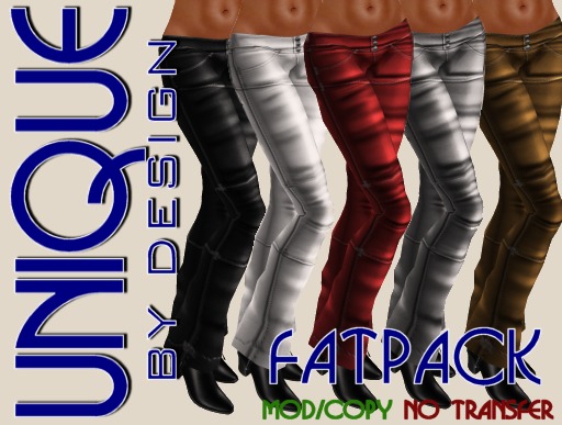[UBD] Hot Leather Pants - Fatpack
