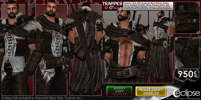 ED - Trapper - Woodland - Fur