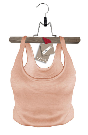 Tee*fy Basic Tucked Tank Peach
