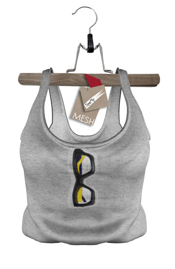 Tee*fy Basic Tucked Tank Glasses