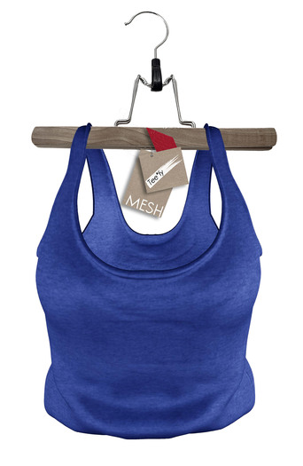 Tee*fy Basic Tucked Tank Cobalt