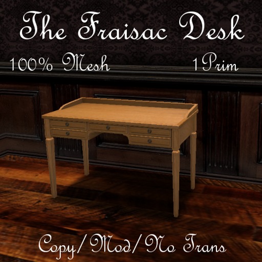 Fraisac Desk ~Poplar~